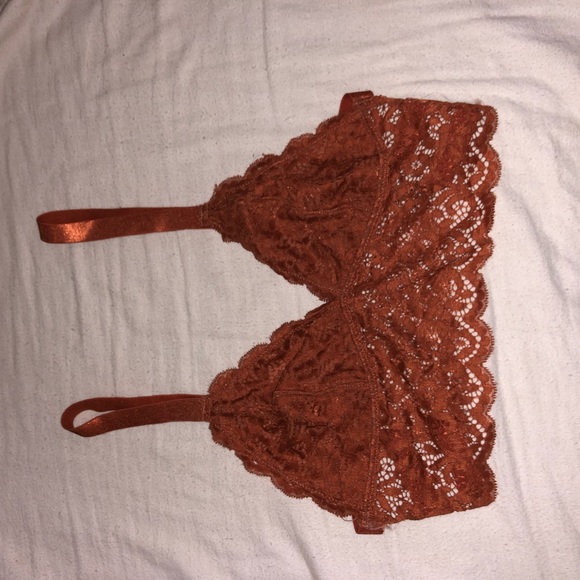 Other - this is a burnt orange lace bralette